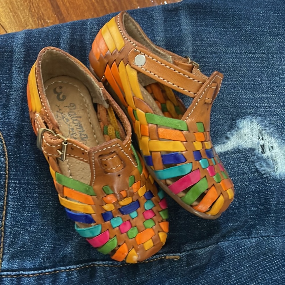 Babies and toddlers Leather Mexican Huaraches NEW!